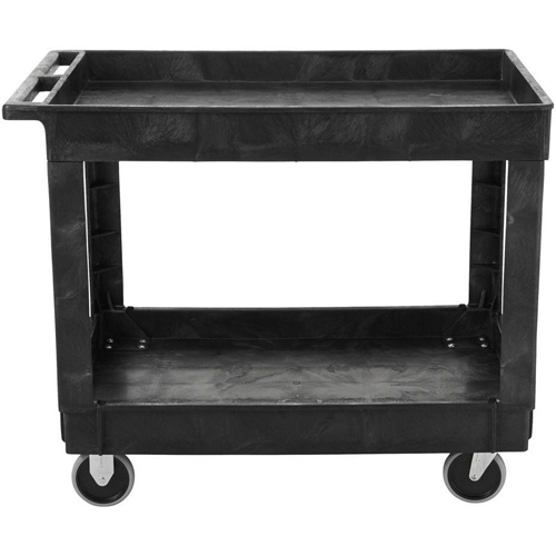 Chariot utilitaire avec poign&eacute;e, 2 tiers, 40" x 32-1/4" x 24", Capacit&eacute; 500 lb PB Rental Co. Ltd.