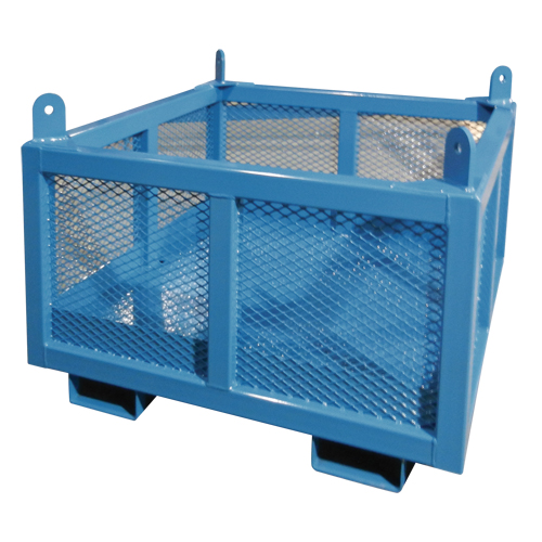 Material Handling Basket, 24" H x 48" W x 48" D, 2000 lbs. Capacity PB Rental Co. Ltd.