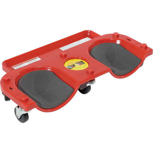 Socle roulant pour les genoux, Plastique, Rouge, Capacit&eacute; 350 lb PB Rental Co. Ltd.