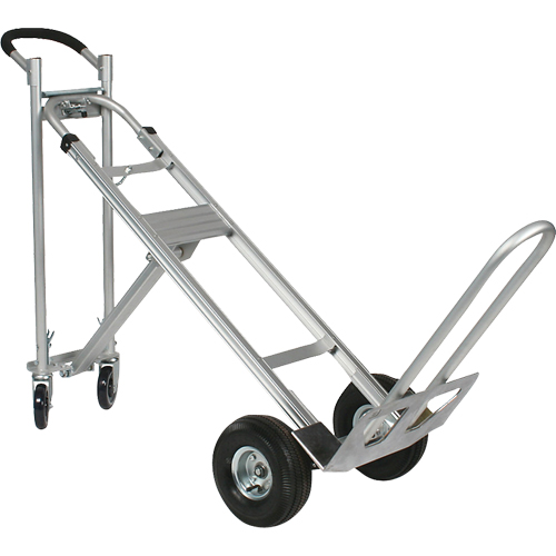 Three-Position Spartan III Convertible Hand Truck, Aluminum, 750 lbs. Capacity PB Rental Co. Ltd.