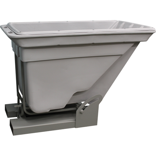 Conteneur autobasculeur, Poly&eacute;thyl&egrave;ne, 5/8 vg³, Gris PB Rental Co. Ltd.