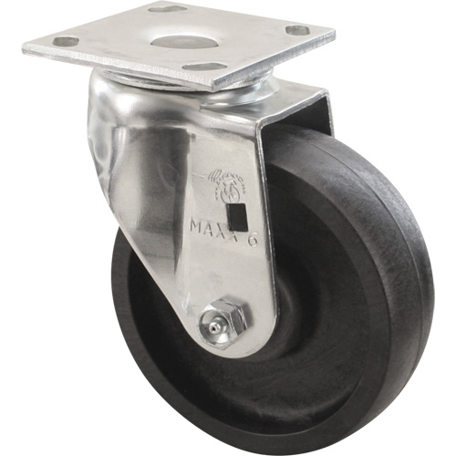Roulette Emaxx RollX, Pivotant, 8" (203,2 mm), Nylon, 1200 lb (544,3 kg) PB Rental Co. Ltd.