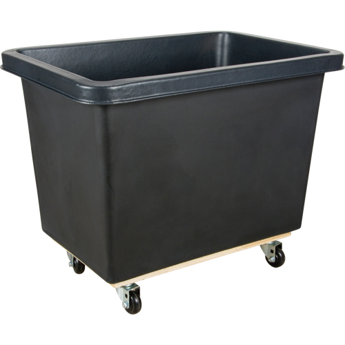 Chariot-caisse en &agrave; parois effil&eacute;es, Poly&eacute;thyl&egrave;ne, 39" lo x 27" la x 30" h, Volume 12 pi³, Capacit&eacute; 500 lb PB Rental Co. Ltd.