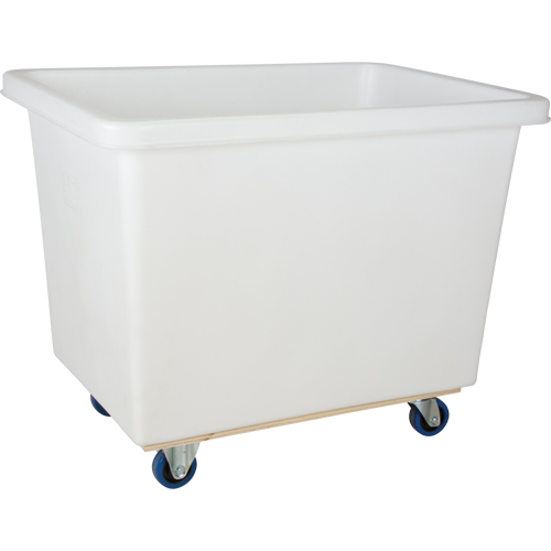 Tapered Wall Box Truck, White Polyethylene, 43" L x 30" W x 34" H, 16 cu. ft. Volume, 600 lbs. Capacity PB Rental Co. Ltd.