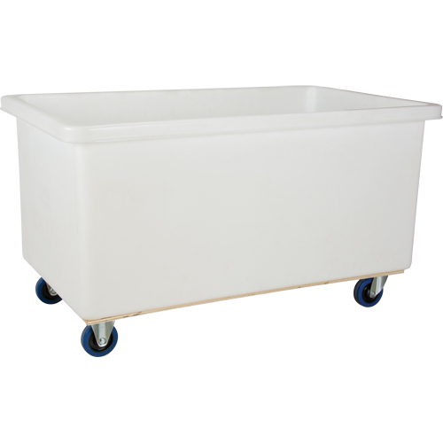 Straight Wall Box Truck, White Polyethylene, 51" L x 33" W x 39" H, 25 cu. Ft. Volume, 600 lbs. Capacity PB Rental Co. Ltd.
