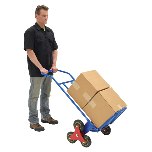 Stair Climbing Hand Truck, Steel Frame, 24" W x 45-3/4" H, 300 lbs. Capacity PB Rental Co. Ltd.
