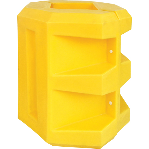 Protecteur de colonne courte, Ouverture int&eacute;rieure 6" x 6", 24" lo x 24" la x 24" h, Jaune PB Rental Co. Ltd.