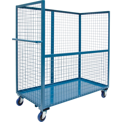 Chariot grillag&eacute; pour transport , Acier, 24" x 55" x 48", Capacit&eacute; 1200 lb PB Rental Co. Ltd.
