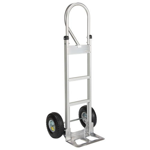 Diable d&eacute;mont&eacute;, Prise En P, Aluminium, Hauteur de 52-1/8", Capacit&eacute; 500 lb PB Rental Co. Ltd.