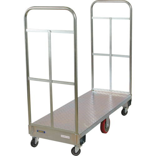 U-Boat Platform Truck, 60" L x 24" W, 1750 lbs. Capacity, Polyurethane Casters PB Rental Co. Ltd.
