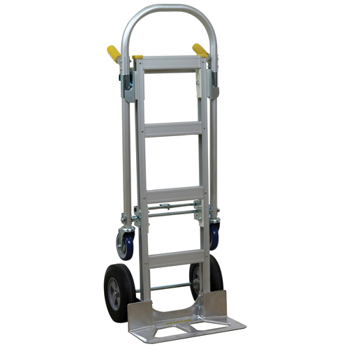 SPTN-JR-T18-SR Spartan Jr. Convertible Hand Truck, Aluminum, 1000 lbs. Capacity PB Rental Co. Ltd.