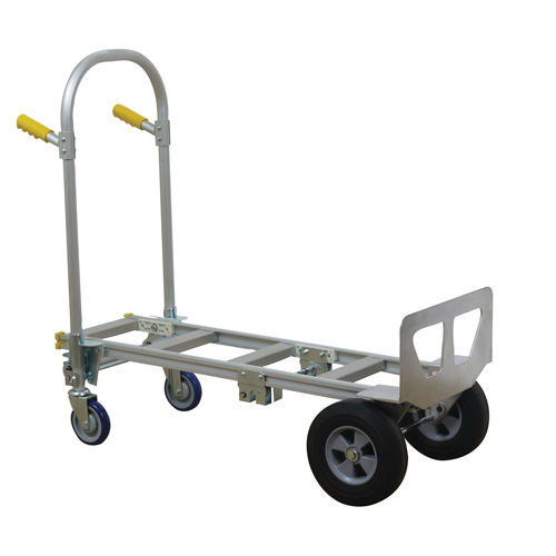 SPTN-JR-T18-SR Spartan Jr. Convertible Hand Truck, Aluminum, 1000 lbs. Capacity PB Rental Co. Ltd.
