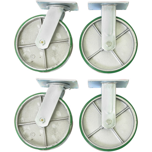 8" Caster Set for Platform Truck PB Rental Co. Ltd.