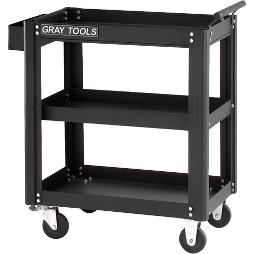 Chariot utilitaire, 19-1/4" lo x 27-1/2" la x 32-3/4" h, Gris PB Rental Co. Ltd.