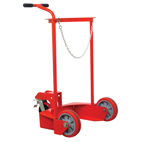 Large Liquid Gas Cylinder Truck LCC, Polyurethane Wheels, 20" W x 20" D Base, 1000 lbs. PB Rental Co. Ltd.