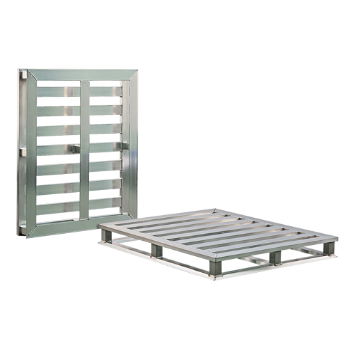Palette &agrave; cadre tubulaire en aluminium 4 c&ocirc;t&eacute;s PB Rental Co. Ltd.