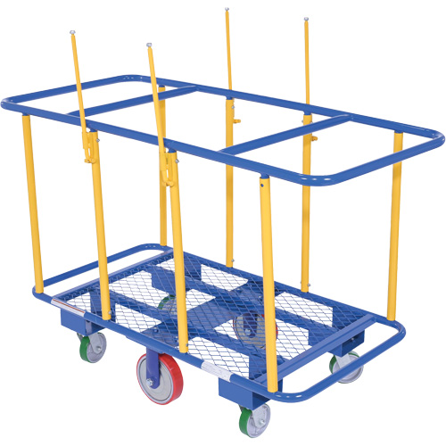 Horizontal Panel Cart, 63-7/16" x 28-1/2" x 40-15/16", 2000 lbs. Capacity PB Rental Co. Ltd.
