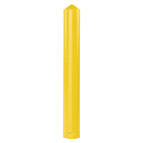 Enveloppe lisse pour butoir, 4" dia. x 56" l, Jaune PB Rental Co. Ltd.