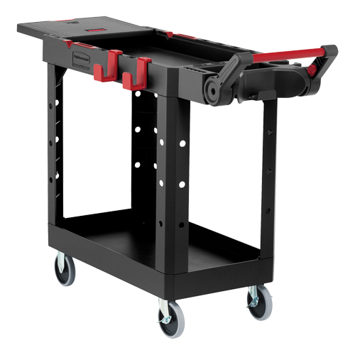 Heavy-Duty Adaptable Utility Cart, 2 Tiers, 17-3/4" x 36" x 46-1/5", 500 lbs. Capacity PB Rental Co. Ltd.