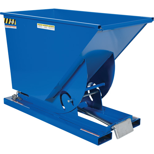Conteneur autobasculeur, Acier, 3/4 vg³, Bleu PB Rental Co. Ltd.
