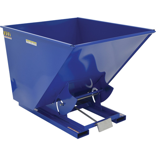 Conteneur autobasculeur, Acier, 2 vg³, Bleu PB Rental Co. Ltd.
