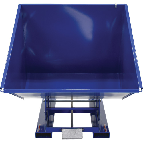 Conteneur autobasculeur, Acier, 2 vg³, Bleu PB Rental Co. Ltd.