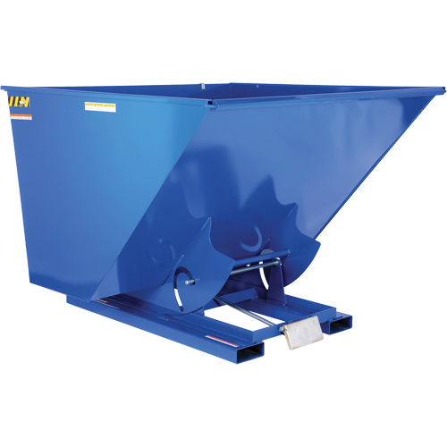 Conteneur autobasculeur, Acier, 2-1/2 vg³, Bleu PB Rental Co. Ltd.