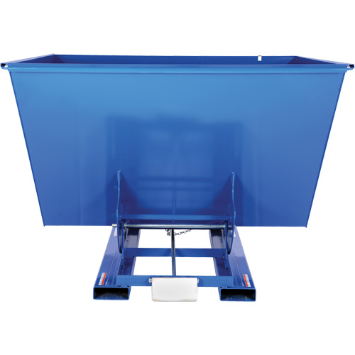 Conteneur autobasculeur, Acier, 2-1/2 vg³, Bleu PB Rental Co. Ltd.