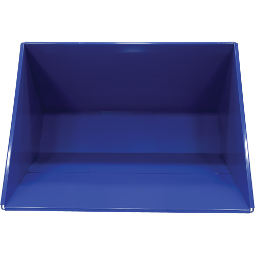 Conteneur autobasculeur, Acier, 3 vg³, Bleu PB Rental Co. Ltd.