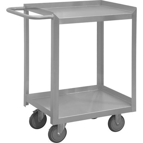 Industrial Grade Shelf Cart, 2 Tiers, 24-1/8" W x 35" H x 54" D, 1200 lbs. Capacity PB Rental Co. Ltd.