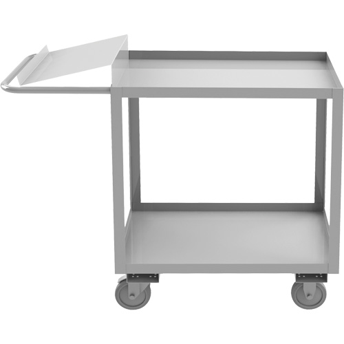 Industrial Grade Order Picking Cart, 39" H x 18-1/8" W x 51" D, 2 Shelves, 1200 lbs. Capacity PB Rental Co. Ltd.