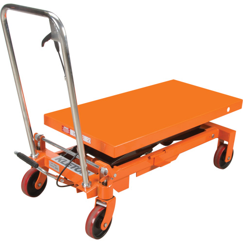 Hydraulic Scissor Lift Table, 39-1/2" L x 20" W, Steel, 1650 lbs. Capacity PB Rental Co. Ltd.