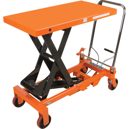 Hydraulic Scissor Lift Table, 39-1/2" L x 20" W, Steel, 1650 lbs. Capacity PB Rental Co. Ltd.