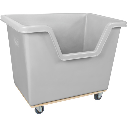Chariot-caisse &agrave; c&ocirc;t&eacute; ouvert, Poly&eacute;thyl&egrave;ne, 45-3/4" lo x 31-1/4" la x 37-3/4" h, Volume 22 pi³, Capacit&eacute; 1000 lb PB Rental Co. Ltd.