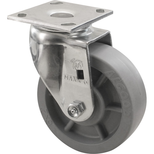 Emaxx Caster, Swivel, 5" (127 mm), Envirothane, 1000 lbs. (453.6 kg.) PB Rental Co. Ltd.