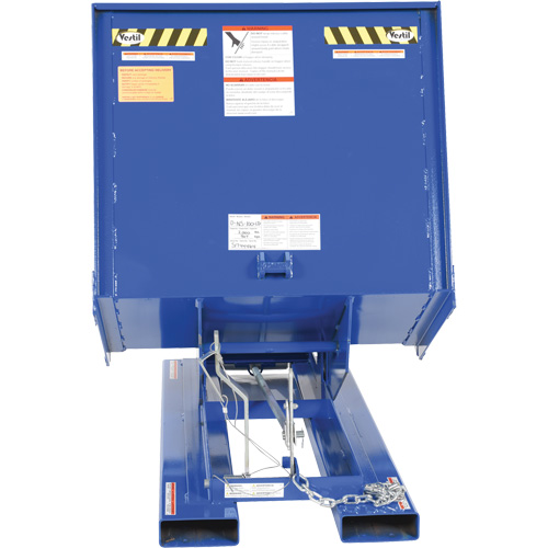 Tr&eacute;mie &agrave; parois ouvrantes, Acier, 1 vg³, Bleu PB Rental Co. Ltd.