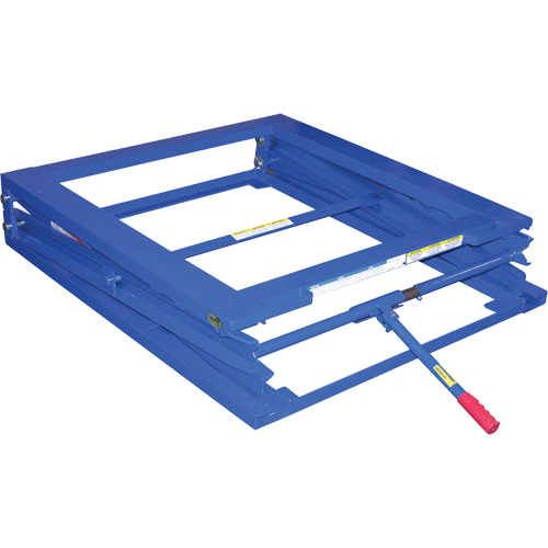 Adjustable Pallet Stand, 42-1/2" L x 40" W, 5000 lbs. Cap. PB Rental Co. Ltd.