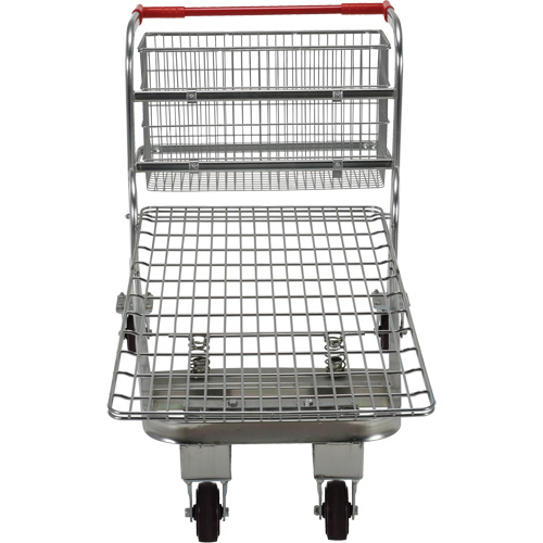 Chariot en treillis emboîtable, Acier, 28-3/4" x 37-1/16" x 59-5/8", Capacit&eacute; 275 lb PB Rental Co. Ltd.