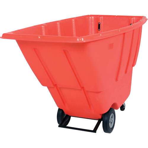 Chariot basculeur, Poly&eacute;thyl&egrave;ne, 0,5 vg³, Capacit&eacute; de charge de 450 lb PB Rental Co. Ltd.