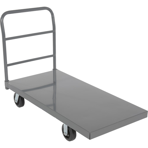 Chariot &agrave; plateforme, 48" lo x 24" la x Capacit&eacute; 2000 lb, Roues en Caoutchouc PB Rental Co. Ltd.