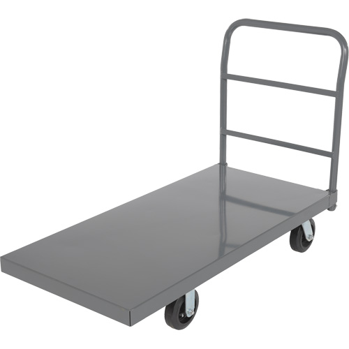 Chariot &agrave; plateforme, 48" lo x 24" la x Capacit&eacute; 2000 lb, Roues en Caoutchouc PB Rental Co. Ltd.