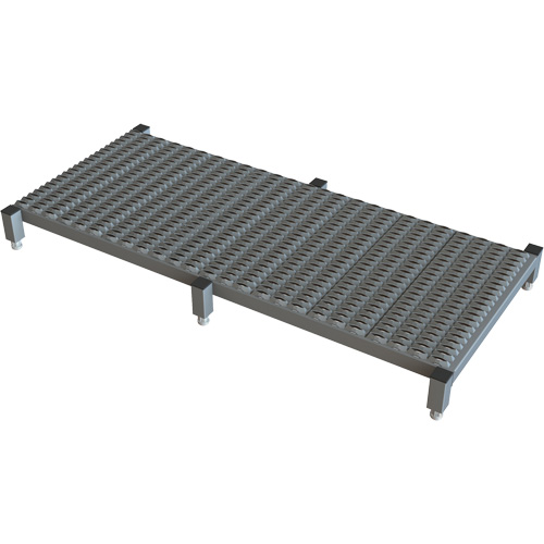 Plateforme de travail en une &eacute;tape &agrave; hauteur r&eacute;glable, 24" la x 59" pr, Capacit&eacute; de 800 lb, Enti&egrave;rement soud&eacute; PB Rental Co. Ltd.