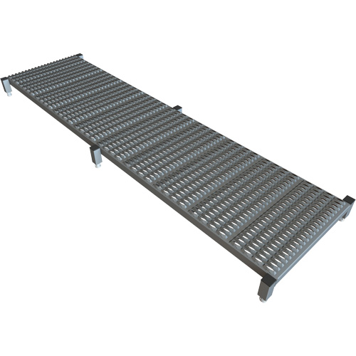 Plateforme de travail en une &eacute;tape &agrave; hauteur r&eacute;glable, 24" la x 97" pr, Capacit&eacute; de 800 lb, Enti&egrave;rement soud&eacute; PB Rental Co. Ltd.
