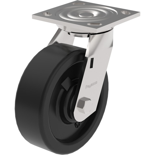 21 Series Medium-Duty Caster, Rigid, 8" (203.2 mm), Phenolic, 1250 lbs. (567 kg.) PB Rental Co. Ltd.