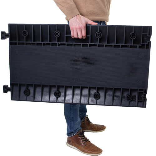 Powerhouse Heavy-Duty Straight Cable Protector, 5 Channels, 36" L x 19.75" W x 2.25" H PB Rental Co. Ltd.