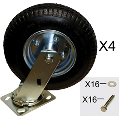 Platform Truck Pneumatic Caster Replacement Kit PB Rental Co. Ltd.