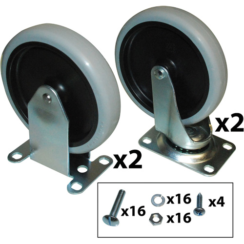 Ensemble de roulettes pour chariot utilitaire PB Rental Co. Ltd.