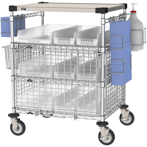 PPE Check-In Station, Stainless Steel, 43" x 40" x 24", 900 lbs. Capacity PB Rental Co. Ltd.