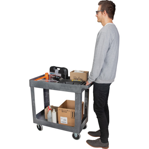 Utility Service Cart, 2 Tiers, 16-1/2" x 32-1/2" x 34-1/2", 550 lbs. Capacity PB Rental Co. Ltd.