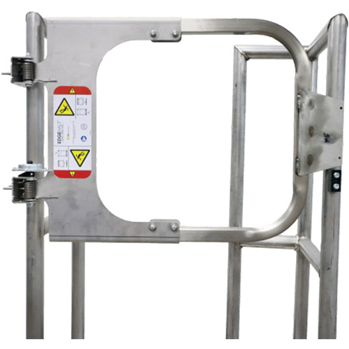 EdgeHalt&reg; Ladder Safety Gate, 20-7/8" H x 30"- 40" W PB Rental Co. Ltd.